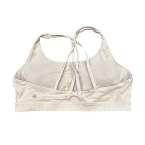 Lululemon Size 14 Energy Bra in Light Pink